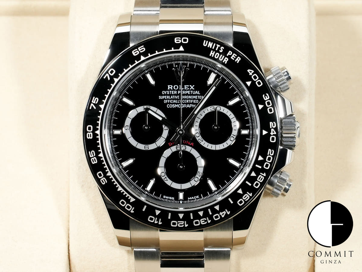 Rolex Daytona Ref. 126500LN Stainless Steel Black Dial Unused exuktu7u