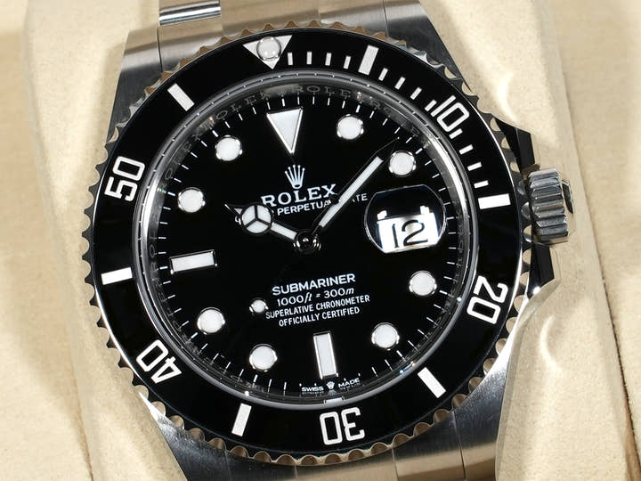 ロレックス サブマリーナー デイト Ref.126610LN ステンレススチール ブラック文字盤 未使用 bao6jnsb