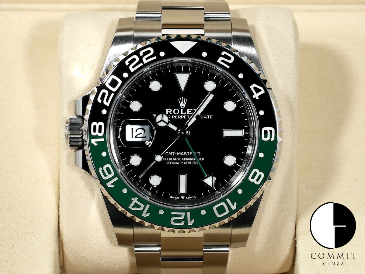 ロレックス GMTマスターII Ref.126720VTNR ステンレススチール ブラック文字盤 オイスターブレスレット 未使用 wyimhf77