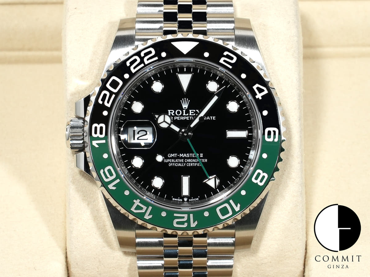 ロレックス GMTマスターII Ref.126720VTNR ステンレススチール ブラック文字盤 ジュビリーブレスレット 未使用 mzaezoio