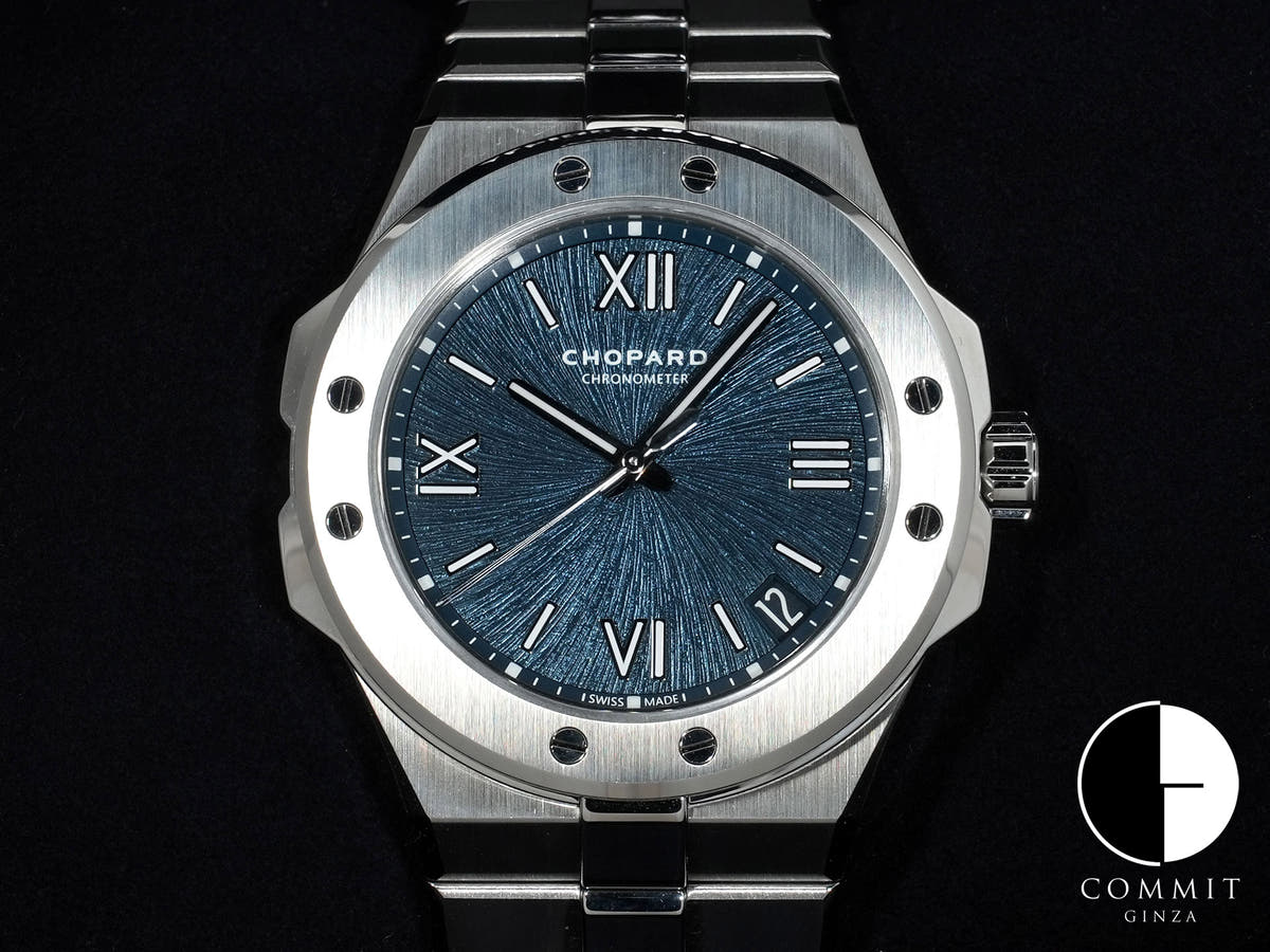 Chopard Alpine Eagle 41 Ref. 298600-3001 Stainless Steel Blue Dial Unused wqddwk5v