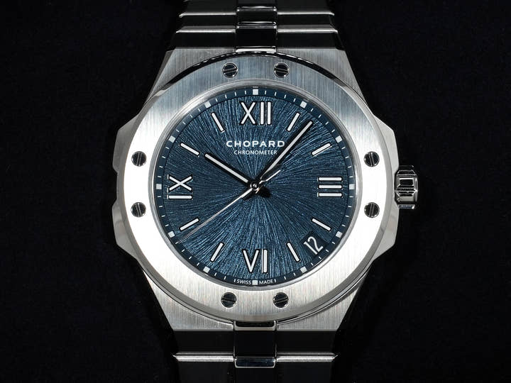 Chopard Alpine Eagle 41 Ref. 298600-3001 Stainless Steel Blue Dial Unused wqddwk5v