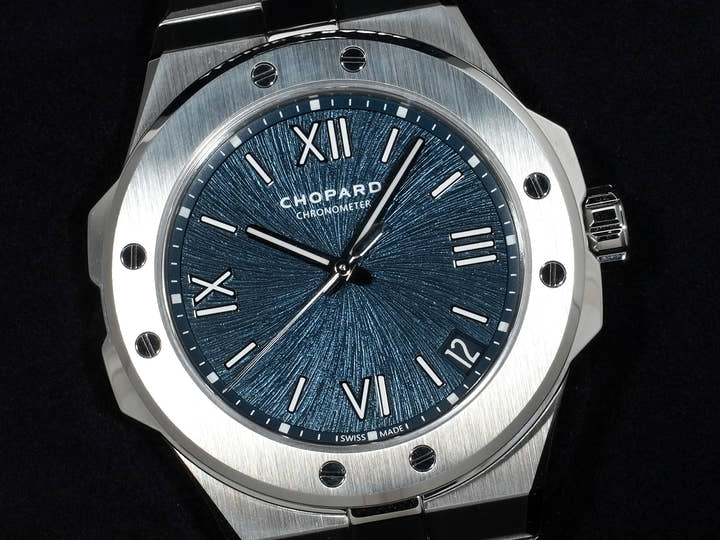 Chopard Alpine Eagle 41 Ref. 298600-3001 Stainless Steel Blue Dial Unused wqddwk5v