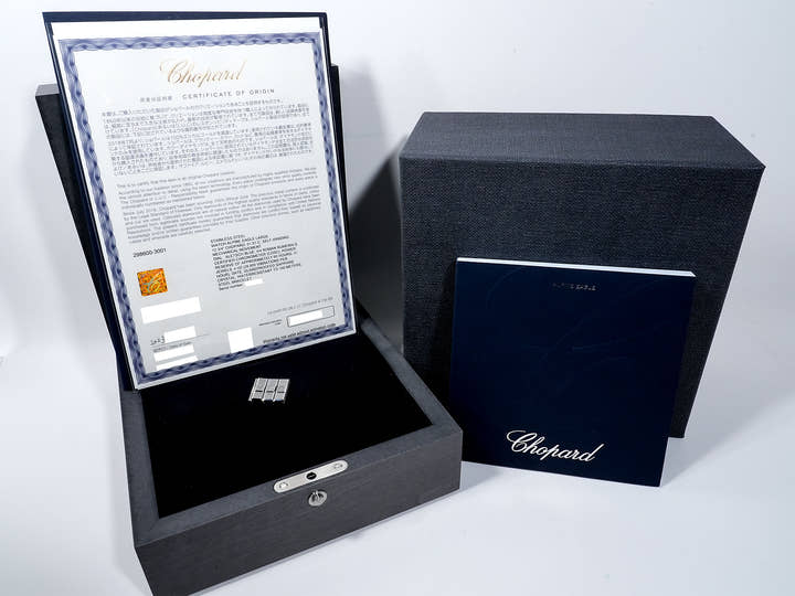 Chopard Alpine Eagle 41 Ref. 298600-3001 Stainless Steel Blue Dial Unused wqddwk5v