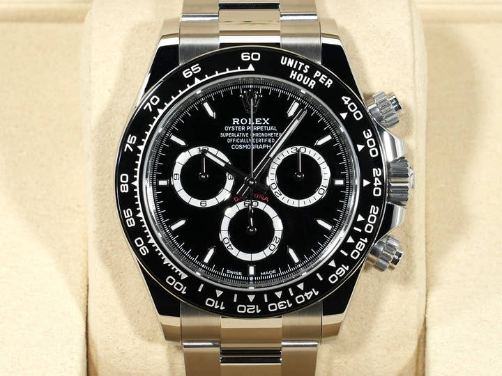 ロレックス デイトナ Ref.126500LN ステンレススチール ブラック文字盤 未使用 3nsrxah8