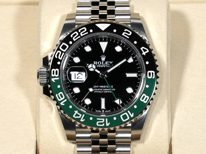 Rolex GMT-Master II Ref. 126720VTNR Stainless Steel Black Dial Jubilee Bracelet Unused 2cfwjftg