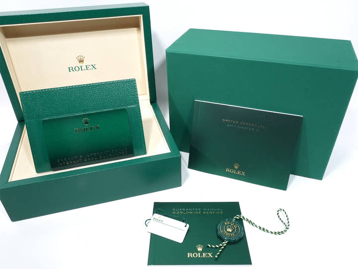 Rolex GMT-Master II Ref. 126720VTNR Stainless Steel Black Dial Jubilee Bracelet Unused 2cfwjftg