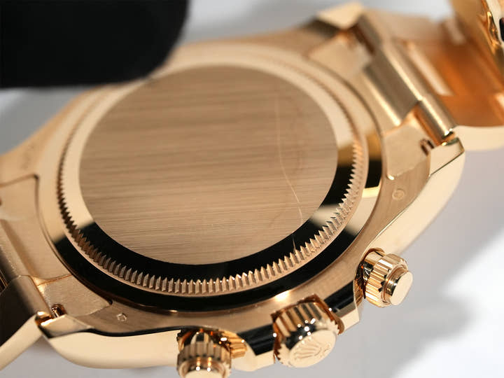 Rolex Daytona Ref. 126508 Yellow Gold with Golden and Bright Black Dial, Unused, abso9wu3