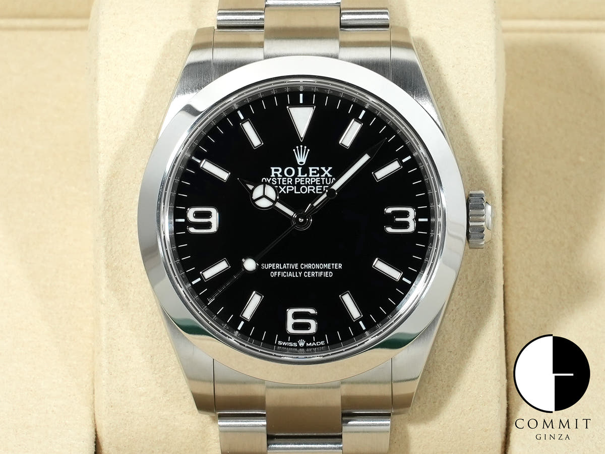 Rolex Explorer 40 Ref. 224270 Stainless Steel Black Dial Oyster Bracelet Unused wwokmeid