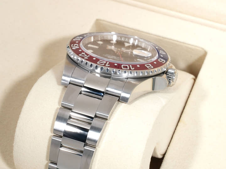 Rolex GMT-Master II Ref. 126710BLRO Stainless Steel Black Dial Oyster Bracelet Excellent Condition krgqtemk