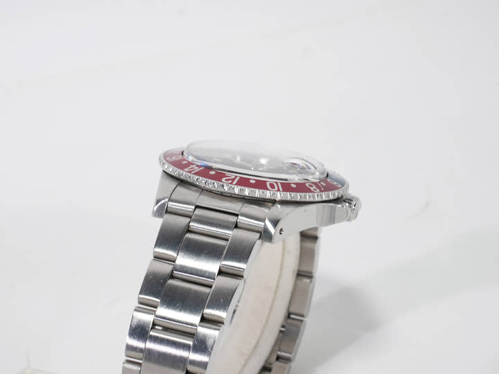 ロレックス GMTマスター Ref.1675 ステンレススチール ブラック文字盤 オイスターブレスレット 中古 cdkww4ir