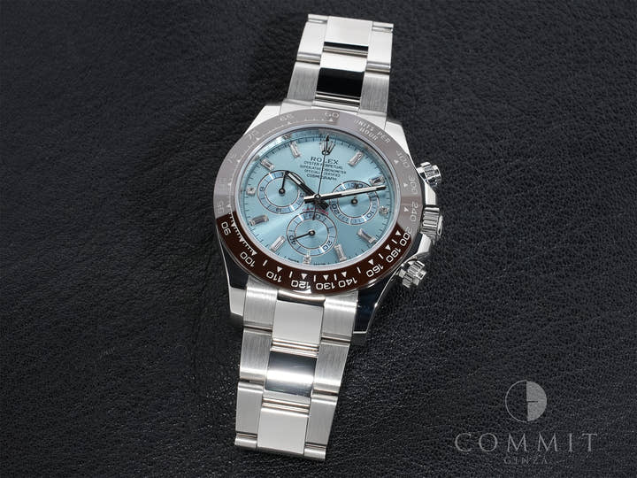 ロレックス デイトナ Ref.116506A プラチナ アイスブルー文字盤 中古 qbatm38m