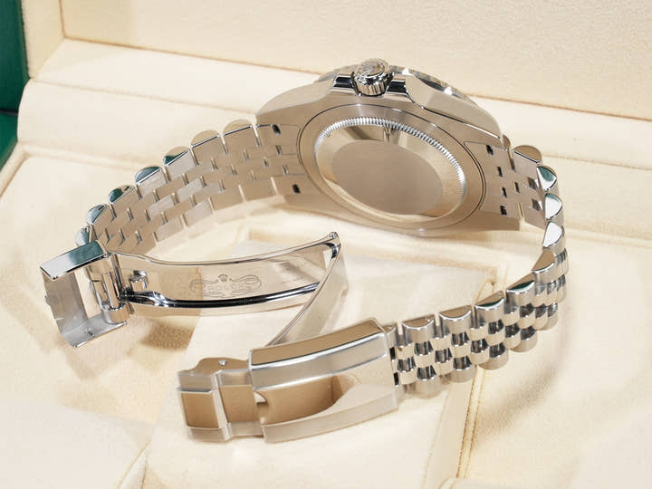 ロレックス GMTマスターII Ref.126710BLRO ステンレススチール ブラック文字盤 ジュビリーブレスレット 中古 rez63cvi