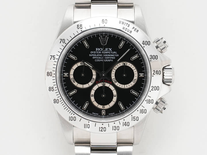 ロレックス デイトナ エルプリメロ Ref.16520 ステンレススチール ブラック文字盤 美中古 zukpr6i5