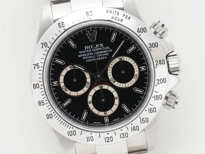 ロレックス デイトナ エルプリメロ Ref.16520 ステンレススチール ブラック文字盤 美中古 zukpr6i5