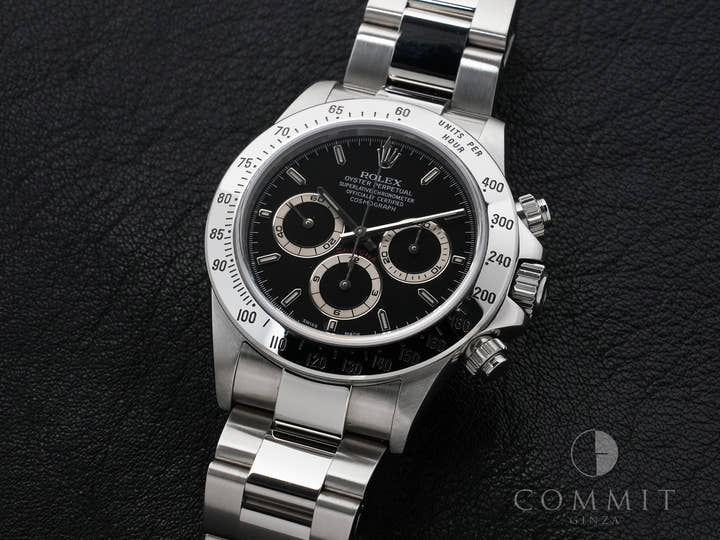 ロレックス デイトナ エルプリメロ Ref.16520 ステンレススチール ブラック文字盤 美中古 zukpr6i5