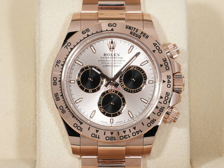 ロレックス デイトナ Ref.126505 エバーローズゴールド サンダストxブライトブラック文字盤 未使用 v99wq7jq