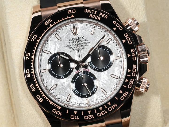 ロレックス デイトナ Ref.126515LN エバーローズゴールド メテオライト文字盤 未使用 k5q9tb4w