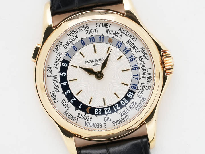 パテックフィリップ コンプリケーション ワールドタイム Ref.5110J-001 イエローゴールド シルバー文字盤 中古 3m2s9qng