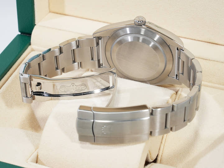 Rolex Oyster Perpetual 39 Ref. 114300 Stainless Steel White Dial Pre-owned tjof4jxg