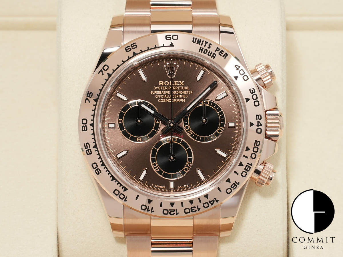 Rolex Daytona Ref. 126505 Everose Gold Chocolate with Bright Black Dial, Unused, b2v6vg8o