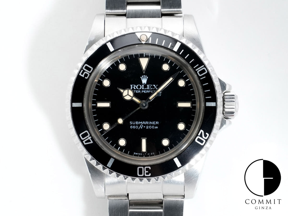 Rolex Submariner Ref. 5513 Stainless Steel Black Dial Pre-owned 38zduabi