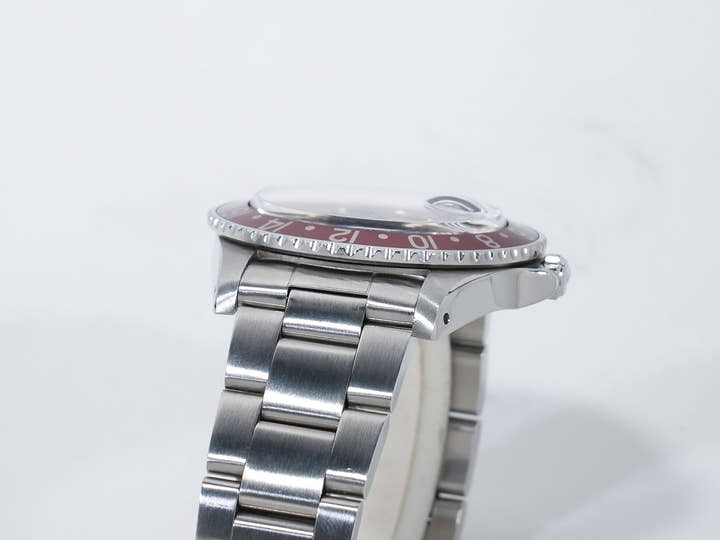 ロレックス GMTマスター Ref.1675 ステンレススチール ブラック文字盤 オイスターブレスレット 中古 abtcy6uf