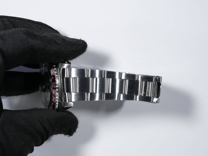 ロレックス GMTマスター Ref.1675 ステンレススチール ブラック文字盤 オイスターブレスレット 中古 abtcy6uf