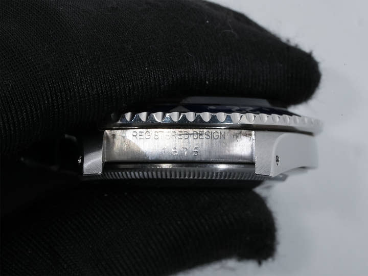 ロレックス GMTマスター Ref.1675 ステンレススチール ブラック文字盤 オイスターブレスレット 中古 abtcy6uf