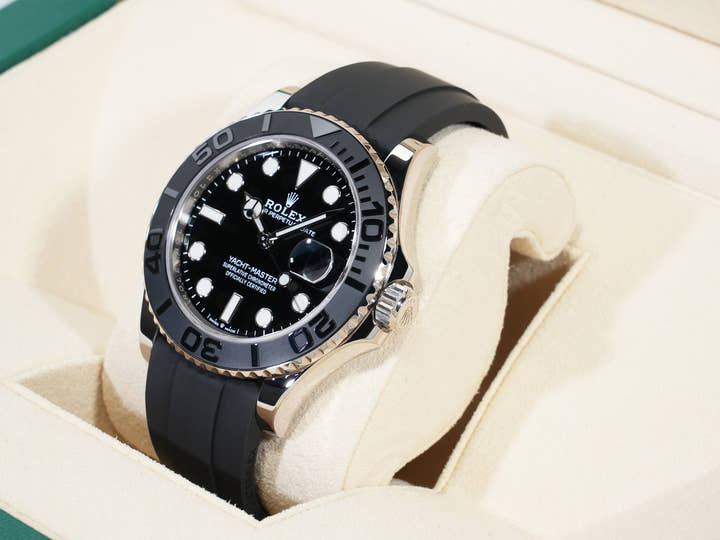 ロレックス ヨットマスター42 Ref.226659 ホワイトゴールド ブラック文字盤 美品 zystdmpm