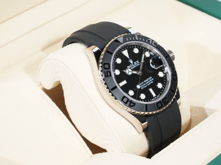 ロレックス ヨットマスター42 Ref.226659 ホワイトゴールド ブラック文字盤 美品 zystdmpm