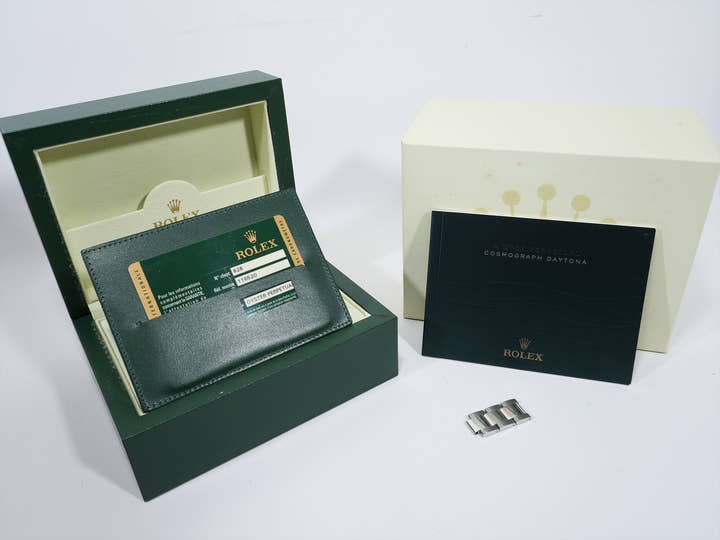 ロレックス デイトナ Ref.116520 ステンレススチール ブラック文字盤 美品 ypu688wz