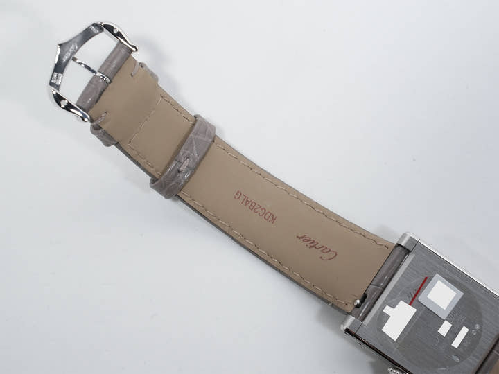 カルティエ タンク ノルマル Ref.WGTA0109 プラチナ シルバー文字盤 美中古 dsn7diuo