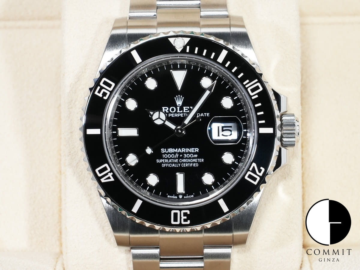 ロレックス サブマリーナー デイト Ref.126610LN ステンレススチール ブラック文字盤 美中古 6757qp2h