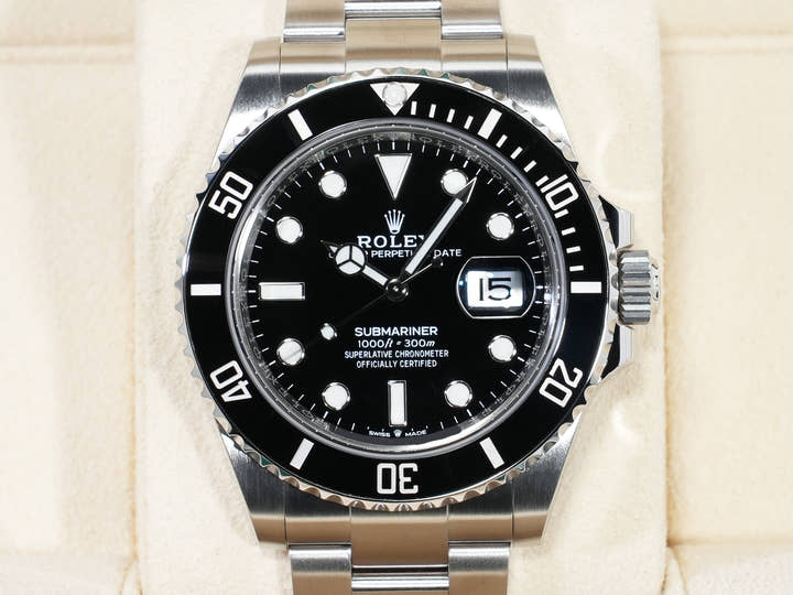 ロレックス サブマリーナー デイト Ref.126610LN ステンレススチール ブラック文字盤 美中古 6757qp2h