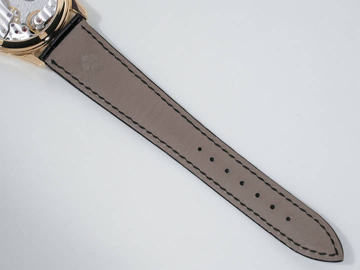 パテックフィリップ カラトラバ Ref.5000J イエローゴールド ブラック文字盤 美中古 o6rm93pd