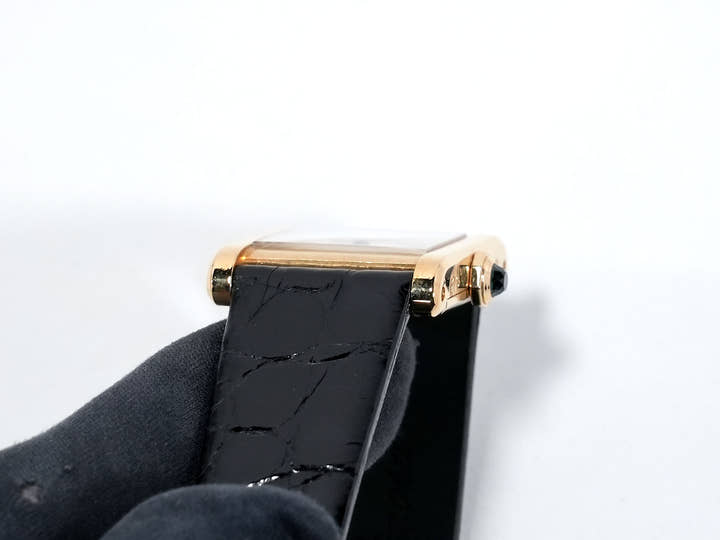 カルティエ タンク ノルマル Ref.78093 イエローゴールド ホワイト文字盤 中古 fzotxguv