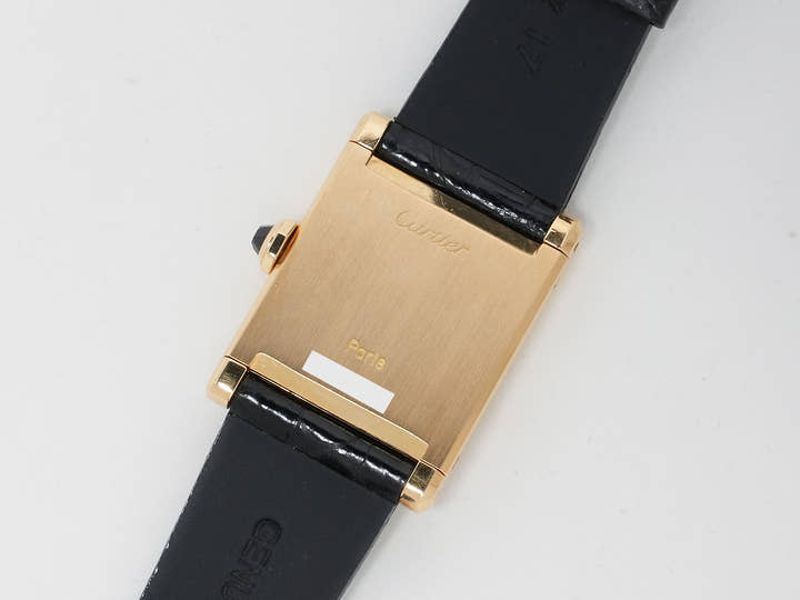 カルティエ タンク ノルマル Ref.78093 イエローゴールド ホワイト文字盤 中古 fzotxguv