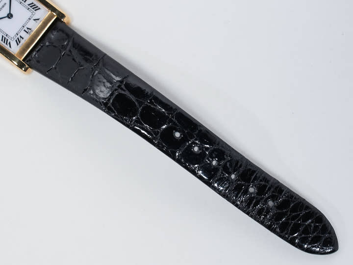 カルティエ タンク ノルマル Ref.78093 イエローゴールド ホワイト文字盤 中古 fzotxguv