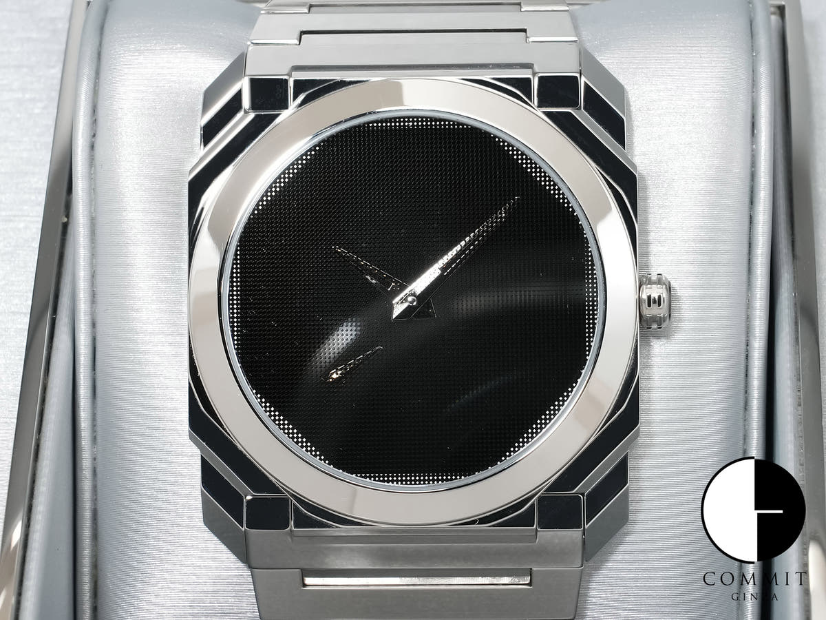 ブルガリ オクト フィニッシモ 妹島和世 Ref.103710 ステンレススチール グレー文字盤 中古 h6q7ihw7