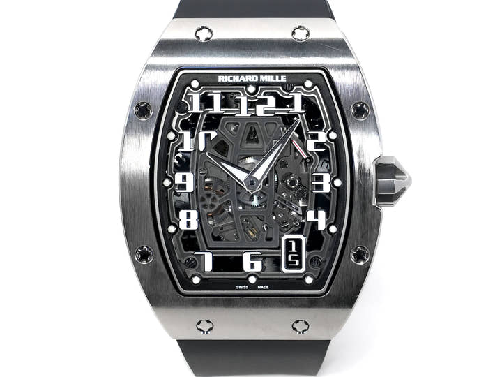 リシャールミル オートマティック Ref.RM67-01 チタン スケルトン文字盤 中古 nhicam4u