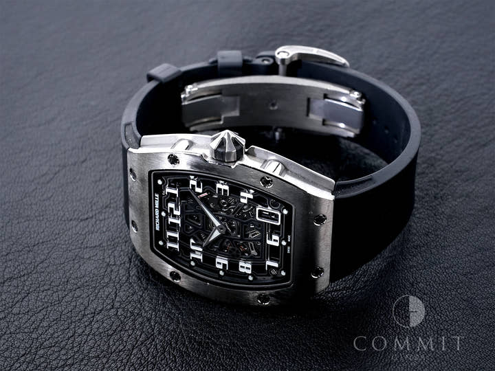 リシャールミル オートマティック Ref.RM67-01 チタン スケルトン文字盤 中古 nhicam4u