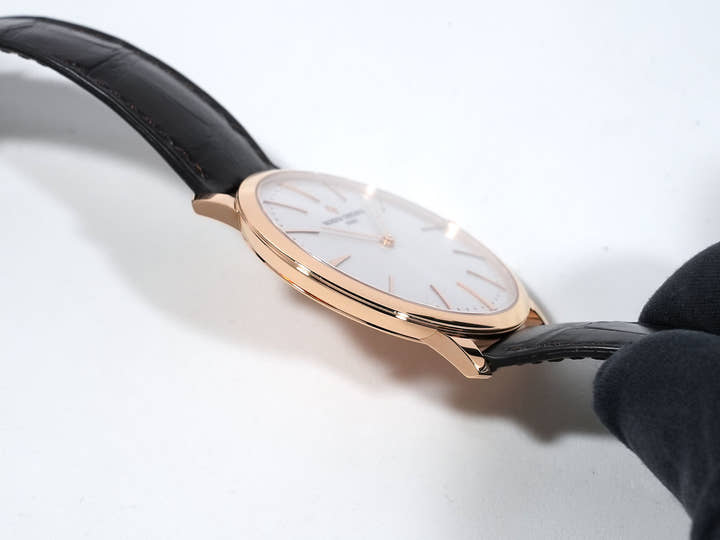 ヴァシュロンコンスタンタン パトリモニー マニュアルワインディング Ref.81180/000R-9159 ピンクゴールド シルバー文字盤 中古 ecxwm2y7