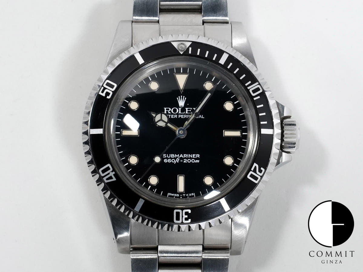 Rolex Submariner Ref. 5513 Stainless Steel Black Dial Pre-owned nxnj3qyc