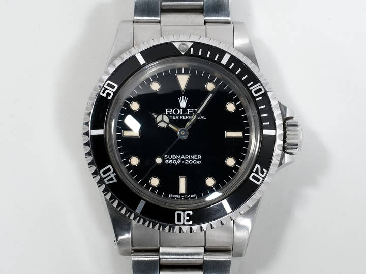 Rolex Submariner Ref. 5513 Stainless Steel Black Dial Pre-owned nxnj3qyc