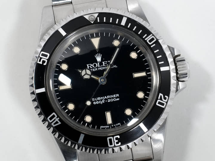 Rolex Submariner Ref. 5513 Stainless Steel Black Dial Pre-owned nxnj3qyc