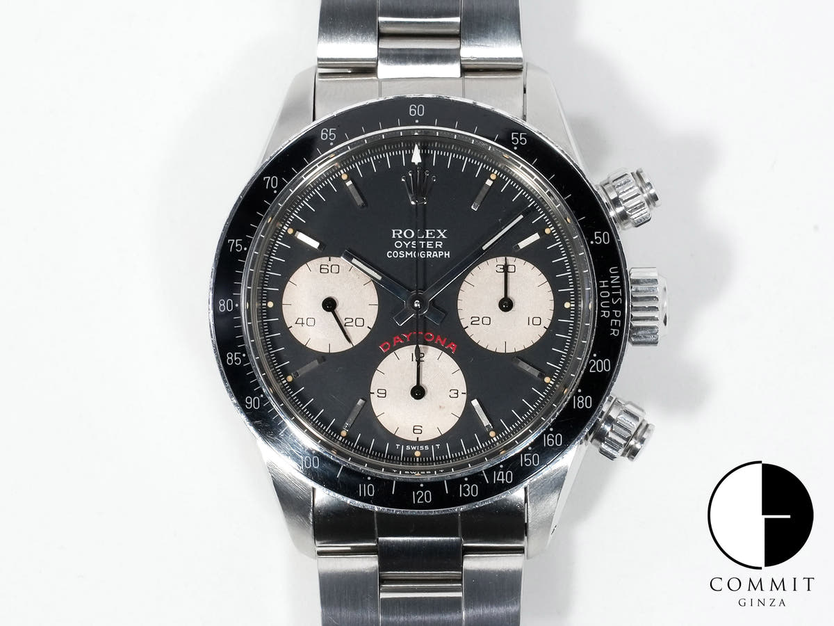 ロレックス デイトナ Ref.6263 ステンレススチール ブラック文字盤 中古 8jc43q7t