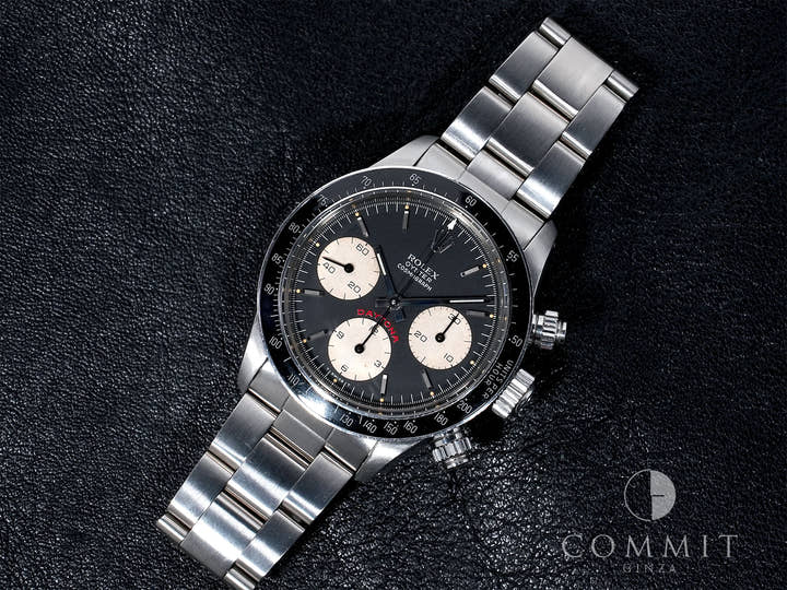 ロレックス デイトナ Ref.6263 ステンレススチール ブラック文字盤 中古 8jc43q7t