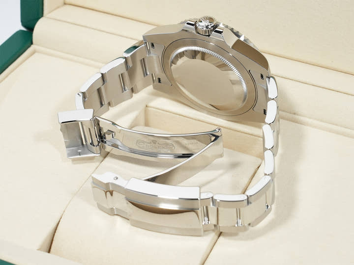 ロレックス GMTマスターII Ref.126710BLNR ステンレススチール ブラック文字盤 オイスターブレスレット 未使用 qu6vftsu