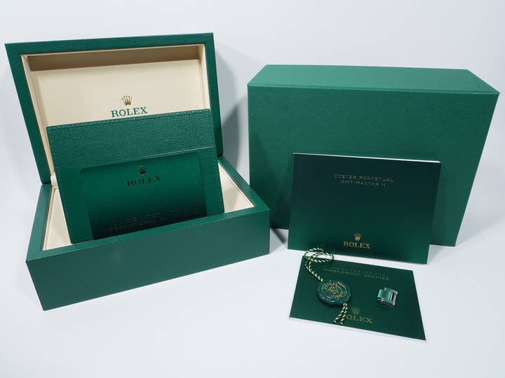 ロレックス GMTマスターII Ref.126710BLNR ステンレススチール ブラック文字盤 オイスターブレスレット 未使用 qu6vftsu